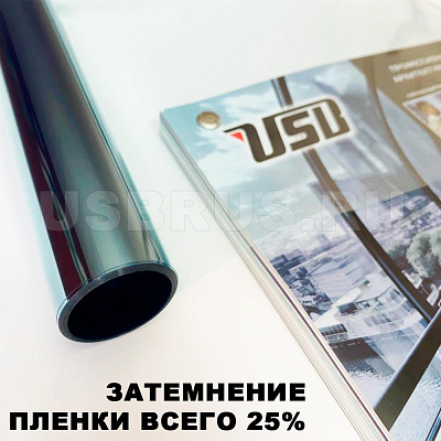 Атермальная пленка для окон Sky Blue SRC HP7575 "Прозрачная" теплоотражающая